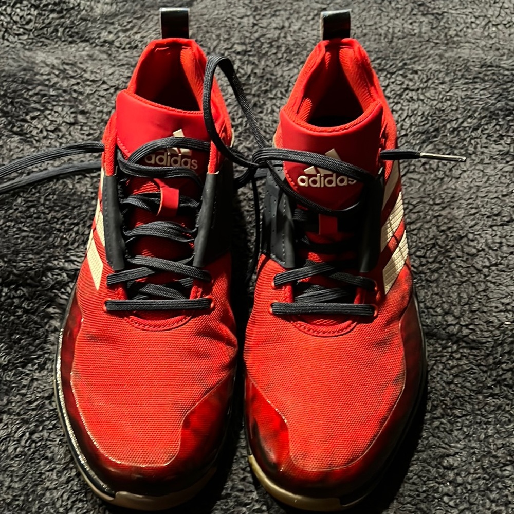 Adidas Baseball turf shoes.  Customized. Never worn.